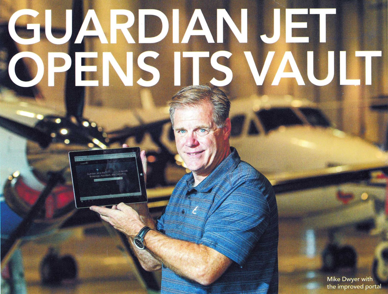 Guardian Jet Opens its Vault - Mike Dwyer - NBAA19
