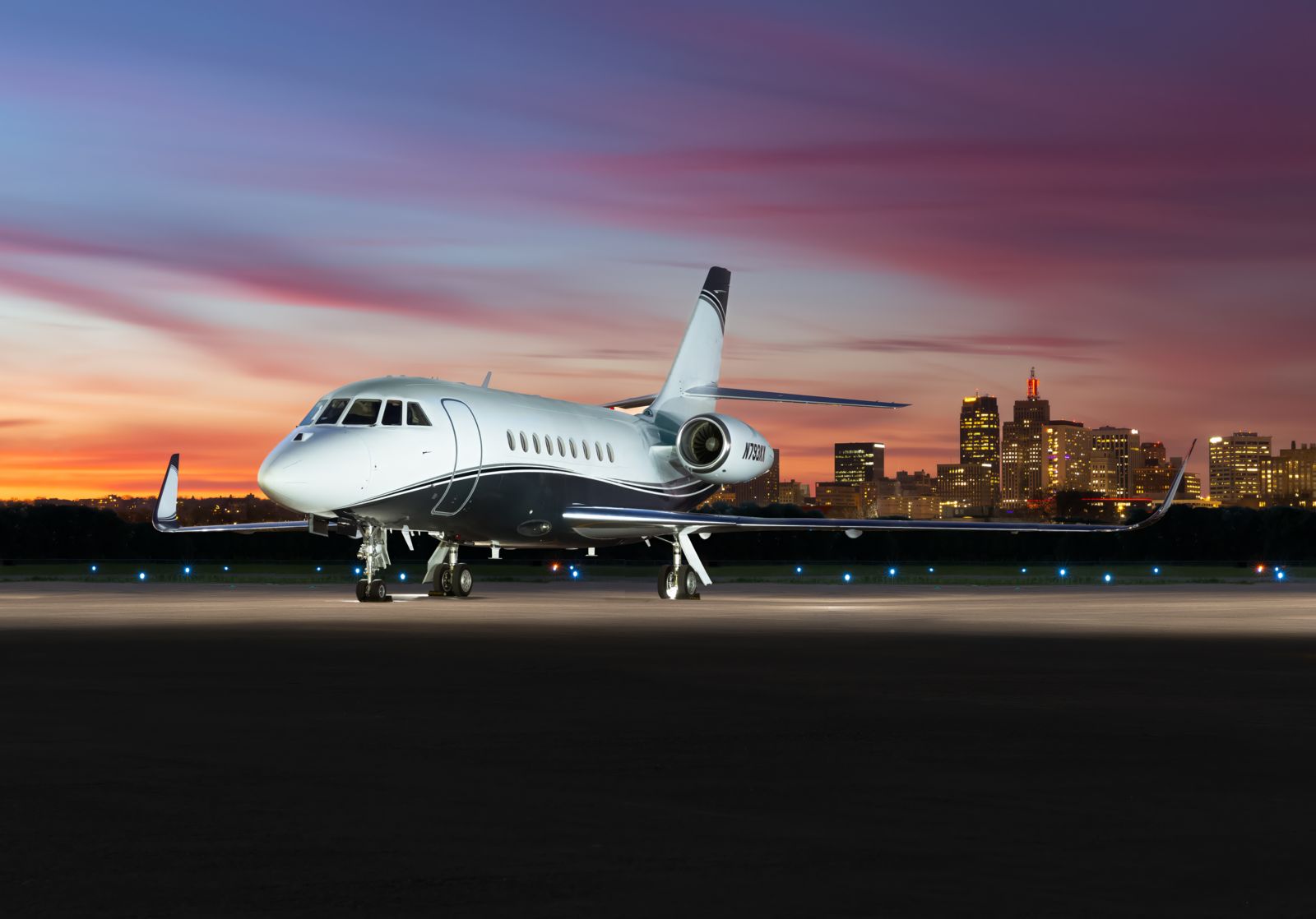 Dassault Falcon 2000LX S/N 202 for sale | feature image