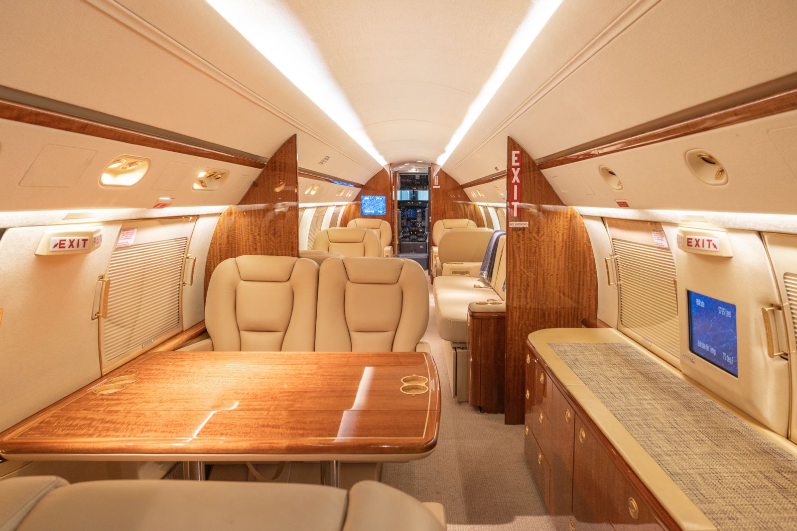 Gulfstream GIVSP  S/N 1471 for sale | gallery image: /userfiles/files/cabin%20view%20from%20aft.jpg