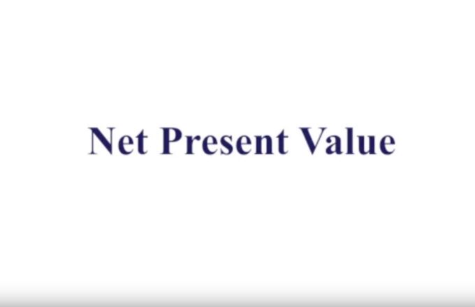 2014 Net Present Value - video